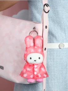 1 hộp mù Miffy Raincoat chính hãng, mô hình thỏ bông sưu tầm dễ thương, đồ chơi thiết kế Kawaii, charm treo ba lô, quà tặng sinh nhật - Nhiều màu - Xem 6