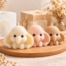 Zhonghui Mold Cetakan Silikon Gajah Lucu 3D, Cocok untuk Membuat Lilin, Sabun, Kerajinan Resin, Cetakan Kue yang Dapat Digunakan Kembali, Bentuk Hewan Bayi, Kerajinan Tangan DIY, Hadiah Dekoratif - Gajah - View 7