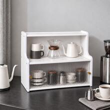 1 cái Kệ lưu trữ nhà bếp đa năng 2 tầng bằng tre & Kệ gia vị - Màu nâu nhạt, thiết kế tiết kiệm không gian, phù hợp cho nhà ở, quầy bar, ban công - Kệ lưu trữ gỗ tự nhiên hiện đại, kệ tổ chức nhà bếp bằng tre tự nhiên, kệ lưu trữ nhà bếp, hoàn thiện vân gỗ tự nhiên 1/2 cái Giải pháp lưu trữ đa năng trên mặt bàn, phù hợp cho nhà bếp, văn phòng, phòng ngủ và ký túc xá | Hoàn hảo để đặt cốc cà phê và các vật dụng thiết yếu hàng ngày - Nhiều màu - Xem 2