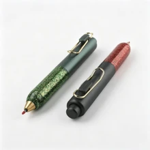 Glitter Retractable Ballpoint Pen Luxury Metal Clip Click Ball Pen Shiny Sparkly Signature Pen Office School Writing Stationery Gift - 5C42 - View 7