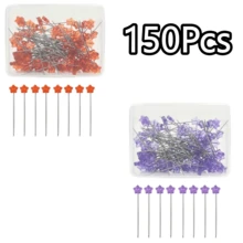 100Pcs Colorful Transparent Creative Five-Pointed Star Shaped Large Head Pins, Handmade Decoration Positioning Pins, Sewing Accessories, Sewing Pins, Used For Bouquets, Gift Decoration, Fabric Pins For Sewing Crafts - Multicolor - View 22