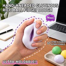 6CM Large Slush Stress Ball, ASMR Sound Effect Stress Relief Fingertip Toy, Moldable Stress Ball, Sensory Wobble Squeeze Ball For Decompression, Shaping Ball With Stress Release Function, Birthday Gift, Christmas Gift, Holiday Gift, Perfect Gift - Multicolor - View 4