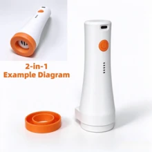 2-In-1 Vacuum Pump, Which Has Both Vacuuming And Inflating Functions, Is Suitable For Vacuum Packaging, Clothing Storage, Such As Swimming Rings, Outdoor Inflatable Sleeping Pads And Inflatable Toys. Camping. Autumn ,Winter Product Campaigns - Multicolor - View 16