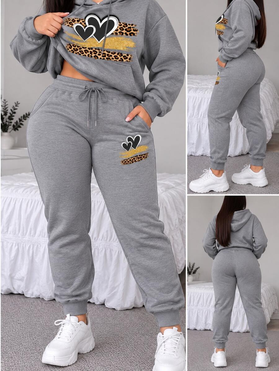 Women Two-Piece Outfits - Grey - View 1