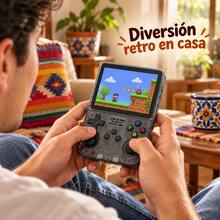 Consola Portátil R36 HD 3D Doble Joystick Cooperativo - color aleatorio - Ver 2