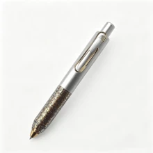 Glitter Retractable Ballpoint Pen Luxury Metal Clip Click Ball Pen Shiny Sparkly Signature Pen Office School Writing Stationery Gift - 5C42 - View 9