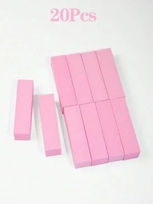 20/10/1pc Nail File Set, Four-Sided Sanding Manicure Tool Nail Sanding Block File Emery Board Nail Buffer Block,Nail Supplies,Nail Tools,Nail Art Tools,Back To School,Nails,Nail Tools For Press On Nails - Multicolor - View 10