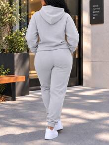 Women Two-Piece Outfits - Grey - View 2