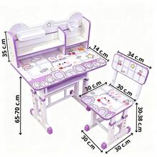 Kids Desks & Desk Sets - Purple - View 8