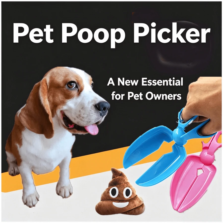 1pc, Random Color Portable Pet Pooper Scooper, Lightweight Handheld Dog ...