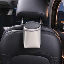 PU Multi-Function Car Back Seat Organizer With Cup Holder, Fits Most Cars, Holds Water Bottles, Trash Bags And Glasses, Road Trip Essential, Space-Saving Design, Durable Construction, Easy Installation - Multicolor - View 11