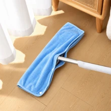 Scraper-Style Floor Mop Replacement Cloth, Super Absorbent Towel, Coral Fleece Lint-Free Cleaning Cloth, Suitable For Home, Kitchen And Bathroom Floor Cleaning Household Cleaning Supplies - Multiple Styles - View 13