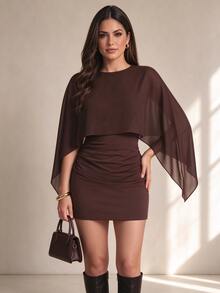 Women Party Other Wear - Whole Grain Coffee - View 2