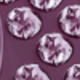 Full Rhinestone Burgundy