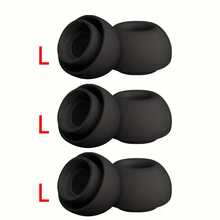 3 Pairs! Silicone Ear Tips Compatible With Airpods Pro 1/2 - 3 Pairs, With Noise Reduction And Dust-Proof Function, Compatible With USB-C Charging Case (S/M/L) - View 21