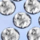 Full Rhinestone Blue