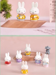 (1 hộp 3 mẫu) Mô hình hộp mù Miffy, thiết kế nhân vật thỏ dễ thương, búp bê sưu tầm PVC phong cách truyền thống Trung Quốc, chi tiết tinh xảo, trang trí bàn làm việc kệ sách trong nhà, quà tặng sưu tầm bất ngờ cho fan Miffy, sinh nhật - Nhiều màu - Xem 3