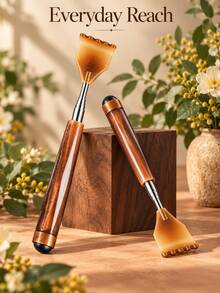 1PC Telescoping Back Scratcher, Extendable Handheld Back Scratcher With Comfortable Grip, Portable Long Handle Scratching Tool For Back, Neck & Body, Compact Personal Care Accessory For Home, Office & Travel, Practical Gift - Multiple Styles - View 9