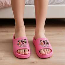 Women Home Slippers - Hot Pink - View 1