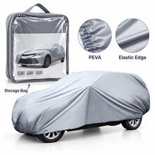 Full Coverage Car Protective Cover PEVA Material For Outdoor Parking Garage And Driveway - View 7