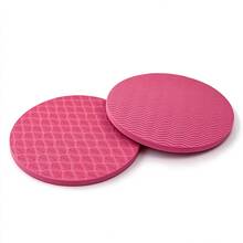 LINGPENG Yoga Knee Pad,Round,2Pcs,Double Sided Non-Slip,TPE,Thickened,Shock Absorbing,Knee Elbow Wrist Palm,Pilates,Plank,Ab Roller,Workout - Multicolor - View 10