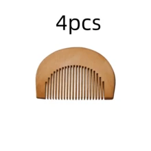 1/2/3/4/5 Pcs Wooden Labor Comb Gift Set, A Must-Have For Pregnancy, Wavy Comb, Perfect Gift For Expectant Mothers,Hair Tools,Hair,Hair Stuff,Comb,Hairbrush,Halloween - Multicolor - View 8
