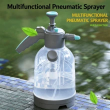 1pc Pressure Sprayer With Measuring Cup, High Pressure Spray Bottle For Gardening Plant Watering & Car Washing - A - View 2