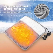 Winter Electric Heated Foot Warmer Mat, Office & Home Foot Warming Heating Pad - View 4