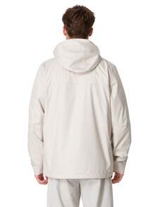 Columbia New Men's Outdoor Sports Fleece Lined Warm 3-In-1 Softshell Jacket - Off-white/black - View 2