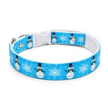 1pc Christmas Style Pet Collar, Adjustable Buckle Dog Neck Collar, Cat & Dog Outdoor Collar, Multiple Colors Available - Multicolor - View 10
