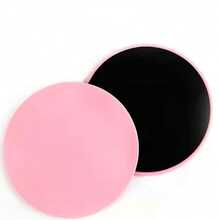 2-Piece Set (All-Season): Pilates Gliding Disc, Yoga Abdominal Training Mat, Sliding Board And Waist Shaping Device, Suitable For Butt Lift And Core Strength Training - Multicolor - View 1
