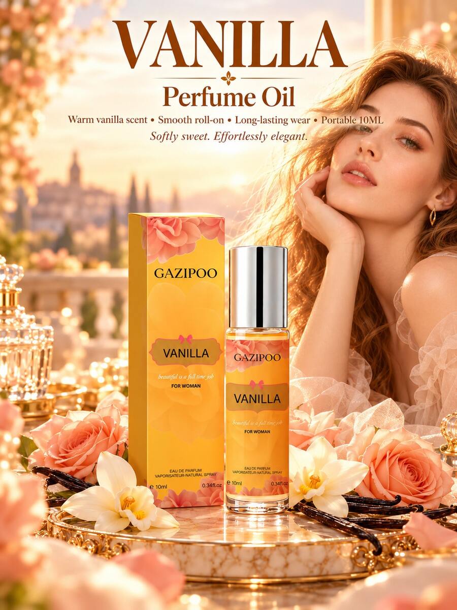 Women's Roll-On Perfume, Oriental Gourmand Fragrance, Mandarin Orange ...