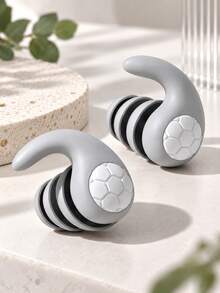 Reusable Silicone Earplugs With 3 Sizes Of Replaceable Ear Tips, Soft Washable Noise-Reducing Earplugs, Suitable For Sleep, Swimming, Concerts And Studying, Comfortable Invisible Design - Multicolor - View 12