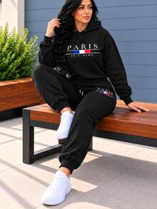 Women Two-Piece Outfits - Black - View 3