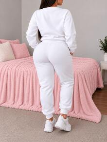 Women Two-Piece Outfits - White - View 2