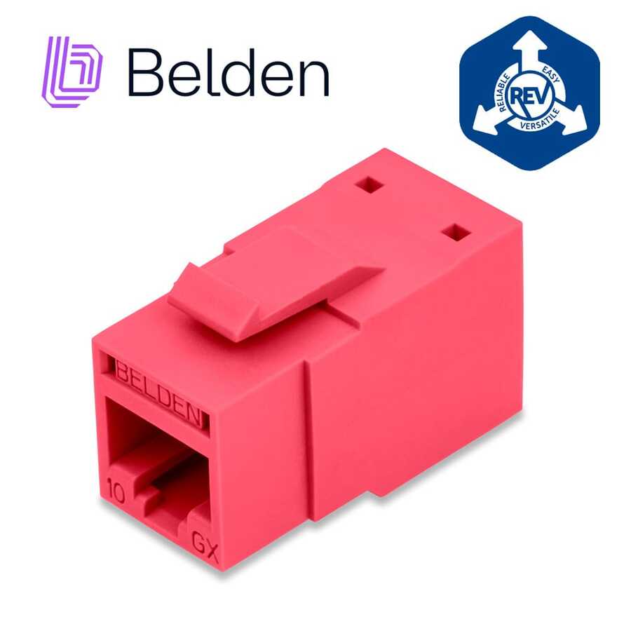 CONECTOR MODULAR JACK CAT6A RJ45 BELDEN RVAMJKURD-S1 | Moda de Mujer ...