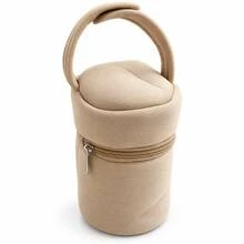 1pc Black Insulated Bottle Bag, Water-Resistant, Lightweight, Suitable For Stroller, Compatible With Tommee Tippee Bottles - Multicolor - View 11