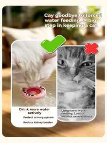 Pet Water-Absorbing Floating Dish, Snack-Induced Drinking Toy, Suitable For Cats And Dogs, Encourages Pets To Drink More Water, Pet Bowl Accessory - View 7