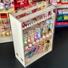 1件裝卡通動漫角色鑰匙圈包飾、項鍊、手鍊、手鐲與珠寶展示架及收納盒，適用於動漫公仔、包飾、收藏品收納架與整理，易於安裝，居家與零售使用 - 彩色 - 查看 8
