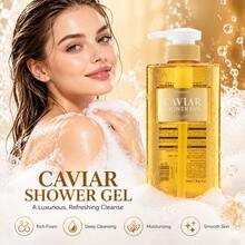 KORMESIC Nourishing Caviar Body Wash, Deep Cleansing Moisturizing Refreshing Non-Greasy, Elastic Brightening Skin Body Cleansing Lotion - Caviar Cleansing Oil-control Body Wash - View 1