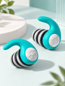 Reusable Silicone Earplugs With 3 Sizes Of Replaceable Ear Tips, Soft Washable Noise-Reducing Earplugs, Suitable For Sleep, Swimming, Concerts And Studying, Comfortable Invisible Design - Multicolor - View 14