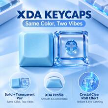 XDA Keycap Combo Set 6 Solid 6 Clear 12Pcs 10 Solid 10 Clear 20Pcs ...