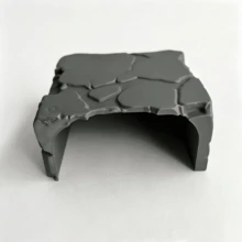 1Pc Turtles Hide In Shelters, And So Do Frogs, Pet Habitats And Practical Landscape Design, The Burrowing Animal Uses Plastic Materials For Its Shelter.Suitable For Turtles Hide In The House.6. - Multicolor - View 5