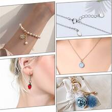 100/200pcs Random Color Zinc Alloy Open Jump Rings For Necklace, Bracelet, Jewelry Connector - Multicolor - View 3