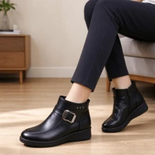 Women Ankle Boots & Booties - Black - View 2