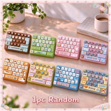 1/2/5pcs 26-Key Mini Keyboard Keychain - Multi-Button Stress Relief Toy, ABS Body With Silicone Accessories; Portable Desktop Accessory And Backpack Charm, Suitable For Office And Travel; Creative Birthday Gift, Fun Back-To-School Gift, Christmas Gift, Halloween Gift Bag Filler, ASMR New Product - Multicolor - View 11