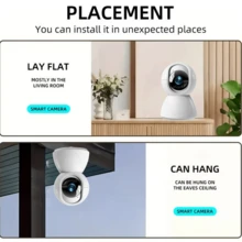 1080P Smart Security Camera, 2.4G WiFi Baby/Pet/Nanny Monitor Home Camera, USB Powered, Night Vision, Two-Way Audio, Alarm, AI Motion Detection, Wireless Surveillance Video System - Multicolor - View 3