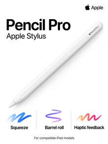 Apple Pencil Pro, Wireless Stylus Compatible With IPad, Supports Squeeze Gesture, Haptic Feedback, Pressure And Tilt Sensitivity, Magnetic Pairing, Precise Digital Pen, Suitable For Drawing, Note-Taking, Sketching, Annotation And Creative Design. - View 4