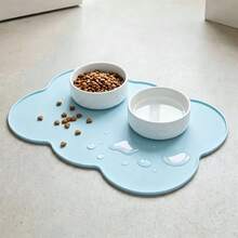Silicone Pet Feeding Mat, Leak-Proof & Non-Slip Dog And Cat Food Bowl Tray, Waterproof Anti-Slip Pet Meal Mat With High Edges For Puppy And Kitten Feeding Area - Multicolor - View 8