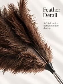Extendable Reusable Feather Duster Cleaning Tool, Multi‑Scene Application:Perfect For Ceiling, Window Blinds, Shelves, Furniture, Sofa, Car Interior, Cabinets And Home Decoration.Premium Feather Material.Cleaning Tool Cleaning Broom Cleaning Brush Cleaning Tool Dust Remover Home Office Supplies - Multi-color - View 10